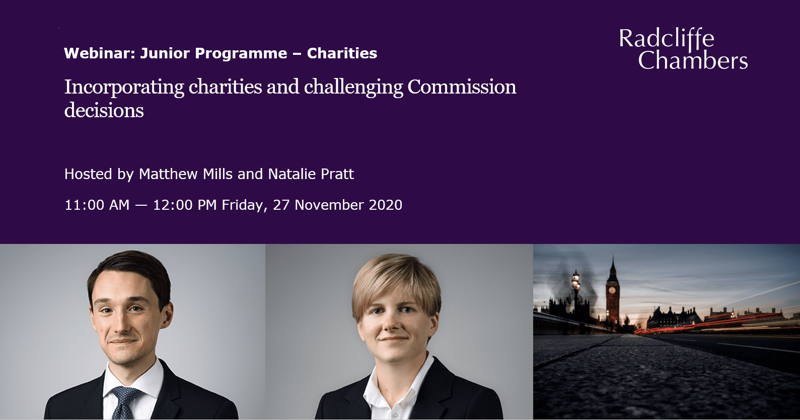 Video: Junior Programme: Charities - Incorporating charities and challenging Commission decisions