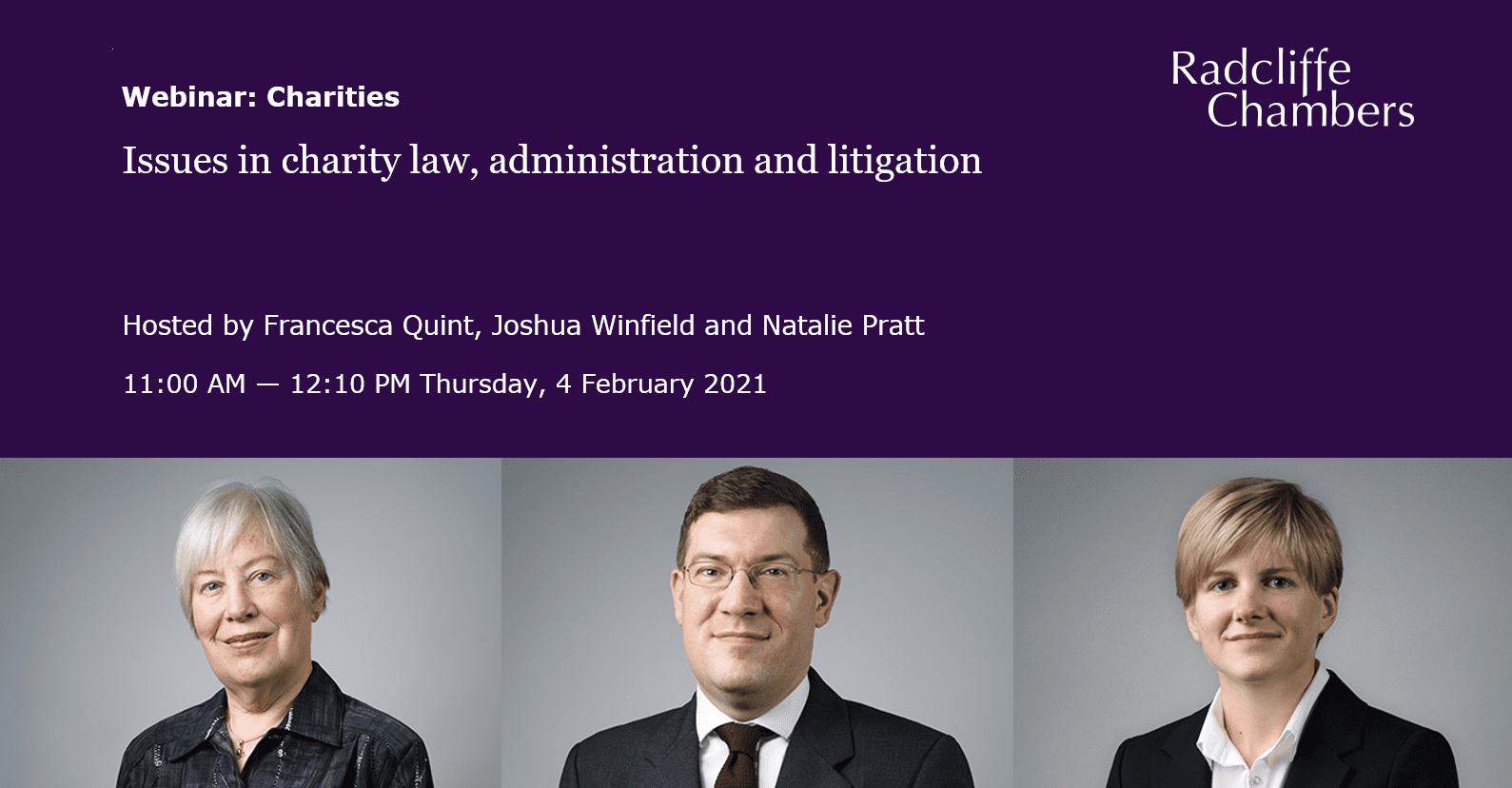 Video: Issues in charity law, administration and litigation