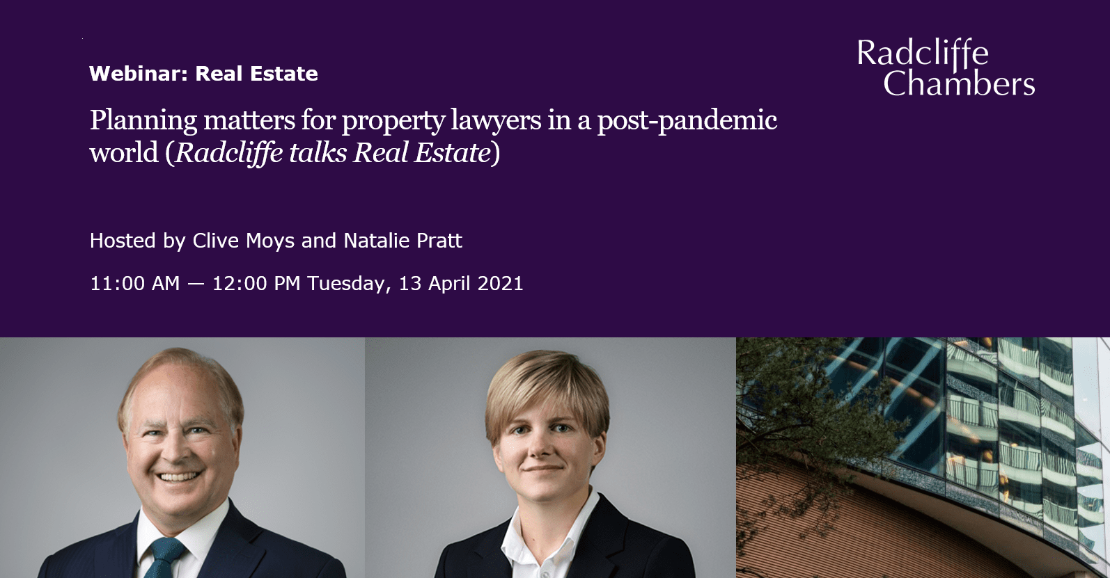 Video: Planning matters for property lawyers in a post-pandemic world (Radcliffe talks Real Estate)