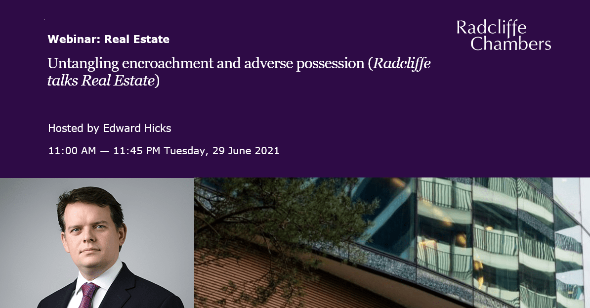 Video: Untangling encroachment and adverse possession (Radcliffe talks Real Estate)